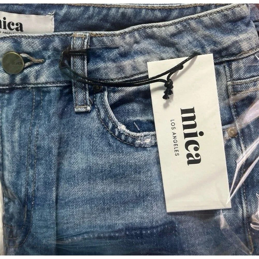 MICA jeans Mica jeans size 3 womens jeans 3/26 high rise boy cropped 100% cotton